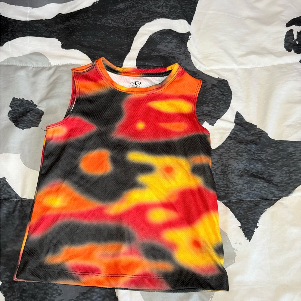 Vibrant Kids Sleeveless Shirt